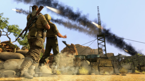 Игра Sniper Elite 3, скриншот