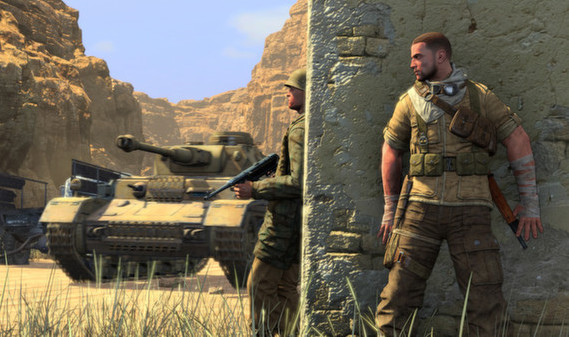 Игра Sniper Elite 3, скриншот