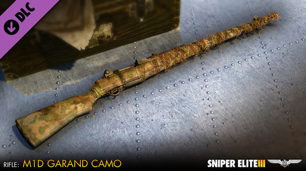 Игра Sniper Elite 3 - U.S. Camouflage Rifles Pack, скриншот