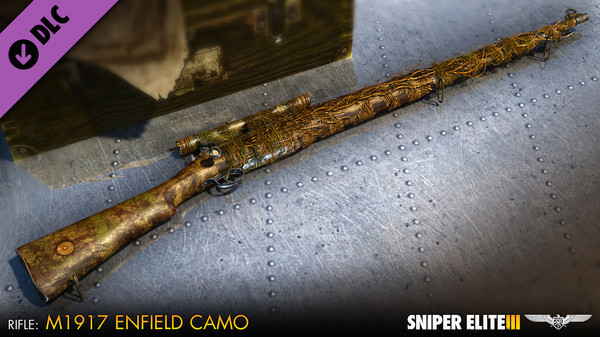 Игра Sniper Elite 3 - U.S. Camouflage Rifles Pack, скриншот