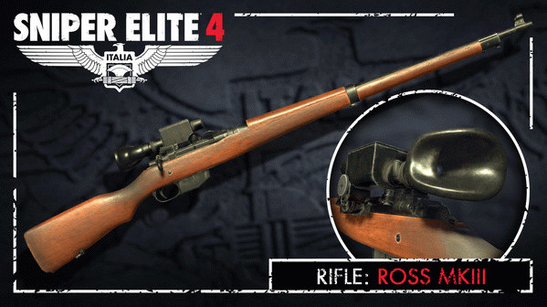 Игра Sniper Elite 4 - Allied Forces Rifle Pack, скриншот