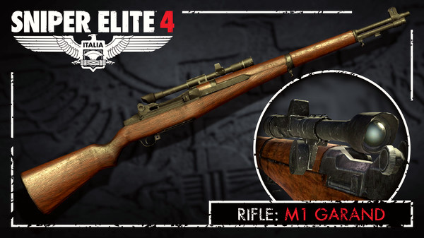 Игра Sniper Elite 4 - Allied Forces Rifle Pack, скриншот