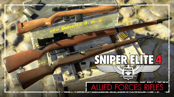 Игра Sniper Elite 4 - Allied Forces Rifle Pack, скриншот