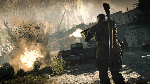 Игра Sniper Elite 4, скриншот