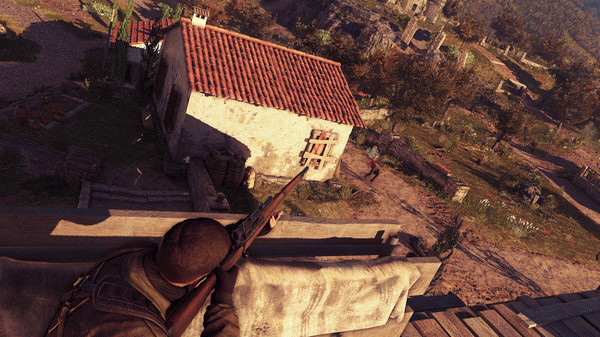 Игра Sniper Elite 4, скриншот