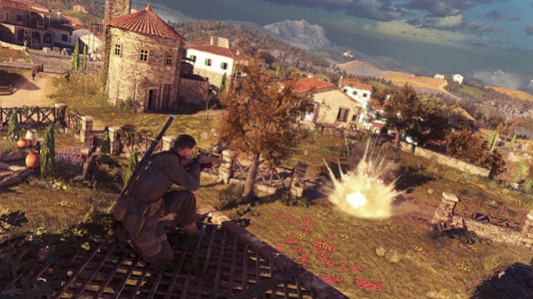 Игра Sniper Elite 4, скриншот