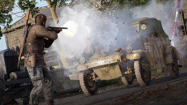 Игра Sniper Elite: Resistance - Mud and Thunder Mission, Weapons and Skin Pack, скриншот
