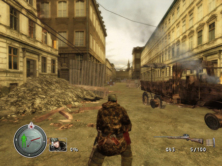 Игра Sniper Elite, скриншот