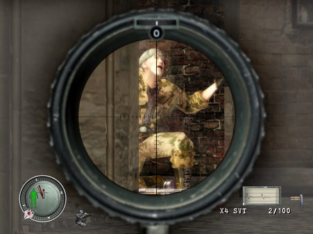 Игра Sniper Elite, скриншот