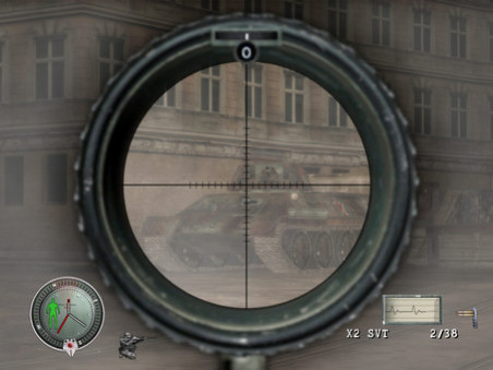 Игра Sniper Elite, скриншот