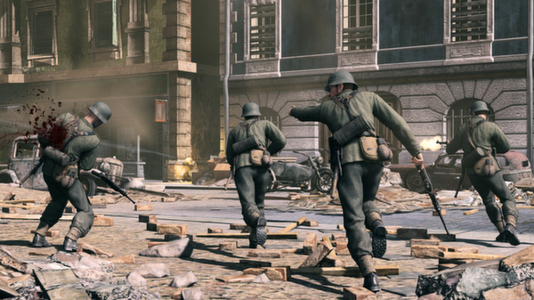 Игра Sniper Elite V2, скриншот