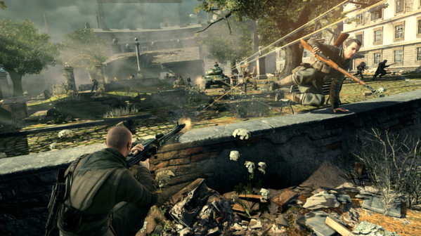 Игра Sniper Elite V2, скриншот
