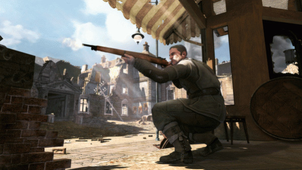 Игра Sniper Elite V2, скриншот