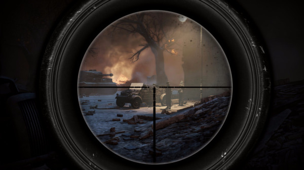 Игра Sniper Elite V2, скриншот