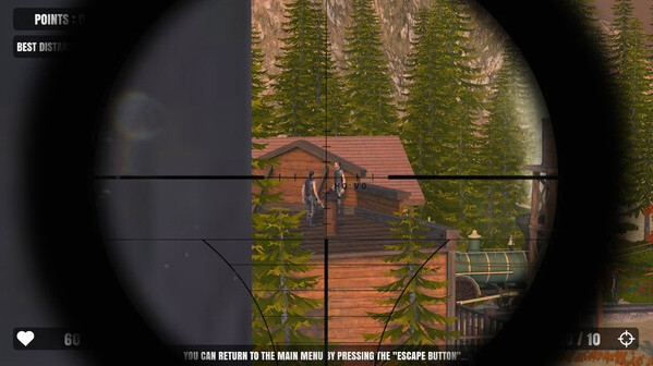 Игра Sniper Wild West Shooting Simulator, скриншот
