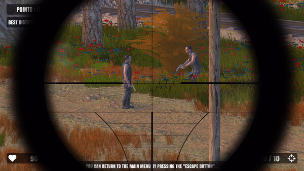 Игра Sniper Wild West Shooting Simulator, скриншот