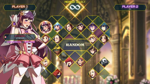 Игра SNK HEROINES Tag Team Frenzy, скриншот
