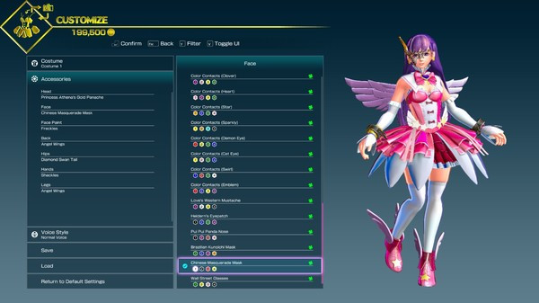 Игра SNK HEROINES Tag Team Frenzy, скриншот