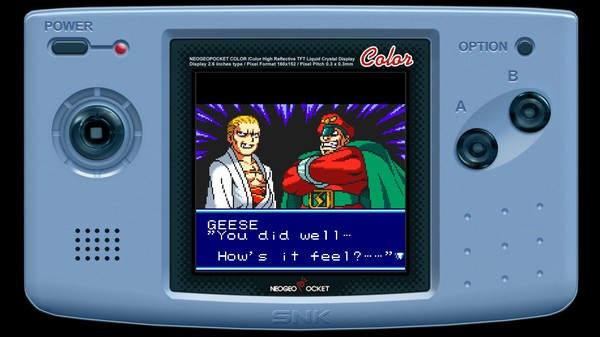Игра SNK VS. CAPCOM: THE MATCH OF THE MILLENNIUM, скриншот