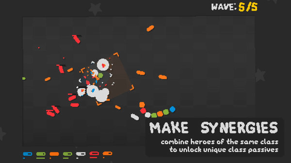 Игра SNKRX, скриншот