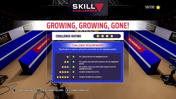Игра Snooker 19 Challenge Pack, скриншот
