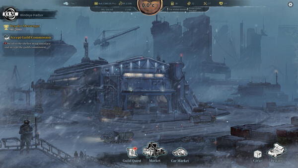 Игра Snow Ash, скриншот