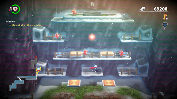 Игра Snow Bros. Wonderland, скриншот