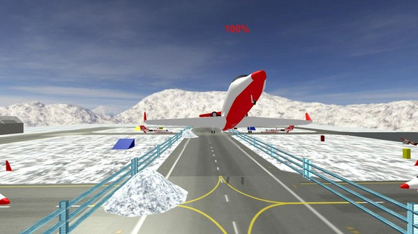 Игра Snow Clearing Driving Simulator, скриншот