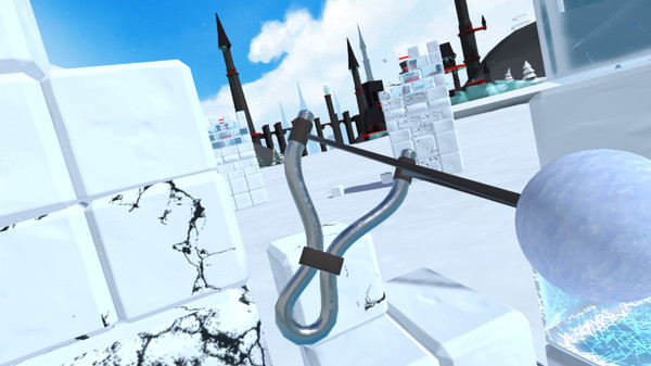 Игра Snow Fortress, скриншот