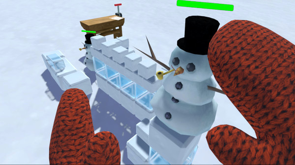 Игра Snow Fortress, скриншот