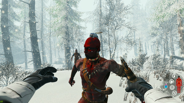 Игра Snow Survival, скриншот
