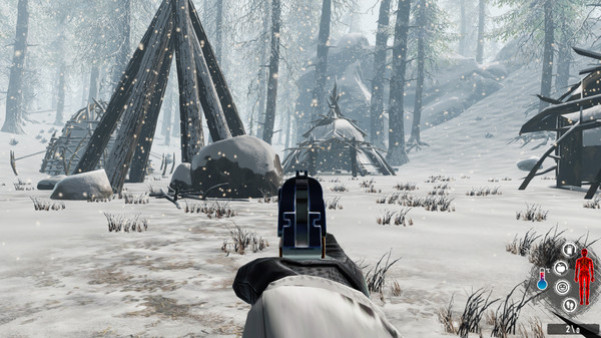 Игра Snow Survival, скриншот