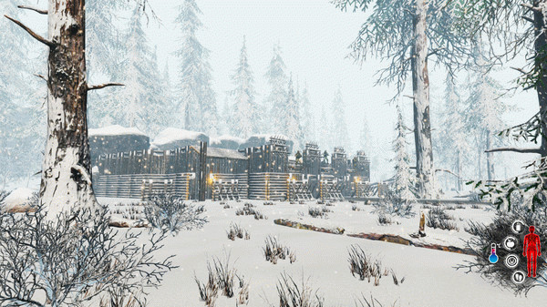 Игра Snow Survival, скриншот