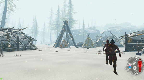 Игра Snow Survival, скриншот