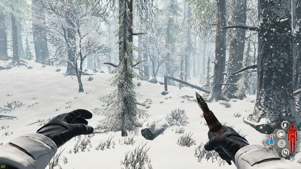 Игра Snow Survival, скриншот