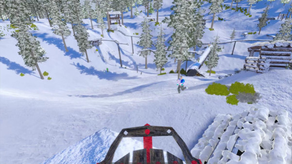 Игра Snowballer, скриншот