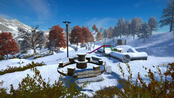 Игра Snowballer, скриншот