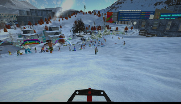 Игра Snowballer, скриншот