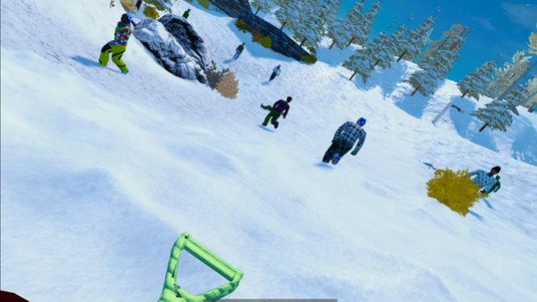 Игра Snowballer, скриншот