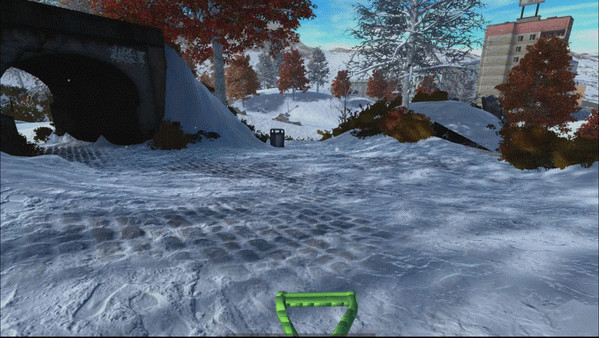 Игра Snowballer, скриншот