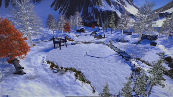 Игра Snowballer, скриншот