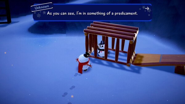 Игра Snowman Mo, скриншот