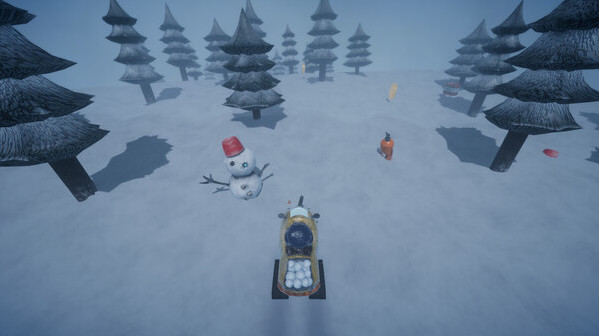 Игра Snowscape, скриншот