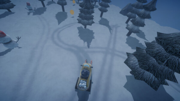 Игра Snowscape, скриншот
