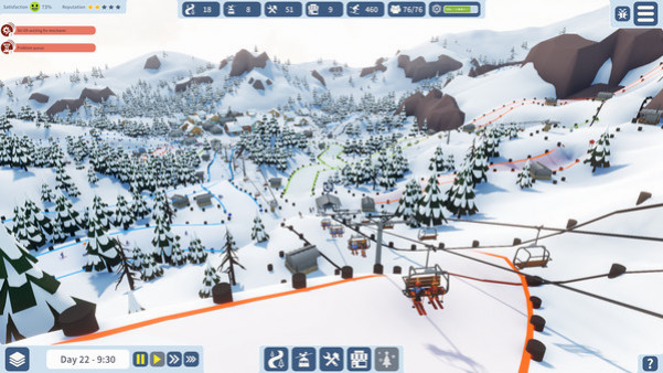 Игра Snowtopia: Ski Resort Builder, скриншот