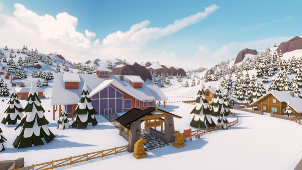 Игра Snowtopia: Ski Resort Builder, скриншот