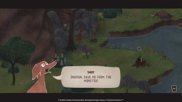 Игра Snufkin: Melody of Moominvalley, скриншот