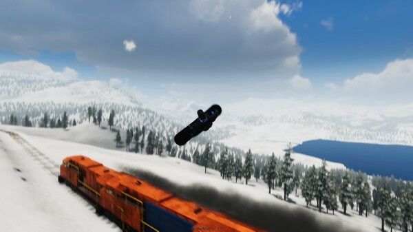 Игра SNWBRD: Freestyle Snowboarding, скриншот
