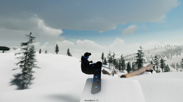 Игра SNWBRD: Freestyle Snowboarding, скриншот