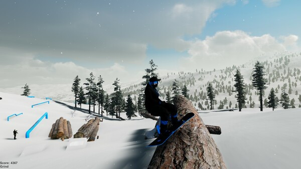 Игра SNWBRD: Freestyle Snowboarding, скриншот